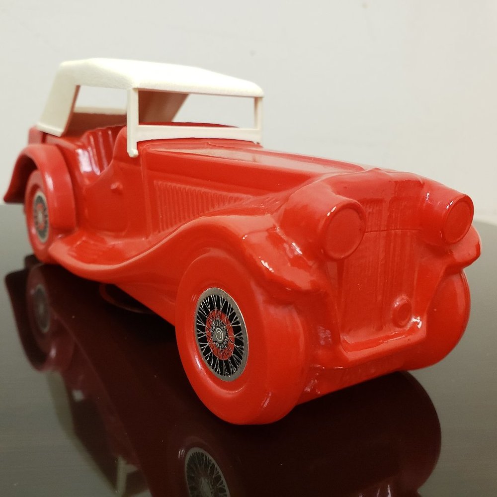 1936 MG Roadster Vintage Avon "Blend 7" Empty Cologne Collectors Car Decoration